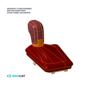 SEAT – automatic gearshift lever assembly – BROCAT Design